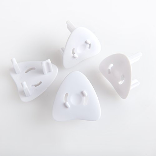hauck Plug Me - 20 Pack Plug Socket Covers for UK, Child Baby Plug Protectors Guards