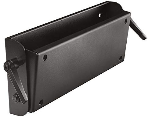 ONKRON Neigungsadapter für TS1551 / TS1552 TV Ständer rollbar mit Neigung bis zu +10°, TV Neigungsplatte für TV Wagen mit Rollen - mobiler Fernsehständer mit Rollen Zubehör Schwarz ATL-1551