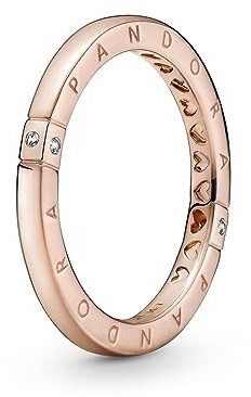 PANDORA Logo & Hearts Ring