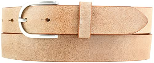 BELTINGER Damen-Gürtel aus weichem Vollrindleder Vintage-Look 3 cm | Leder-Gürtel für Damen 30mm | Schmaler Gürtel Used-Look