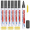 GESTAND 6 Stück Fugenstift Fugenmörtel Fliesen Stift Fugenmarker mi Fugen Reparatur für Hause (Grau)