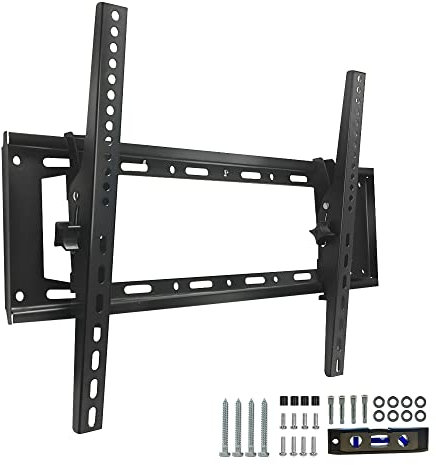 Leyf Einstellbare, Neigbare und Schwenkbare TV Wandhalterung - TV Halterung für Gebogene, flache Fernseher und Monitore- VESA 400x600 max (32’’-75’’)- 45 kg max- Fernseher Halterung, Neigen, Schwenken