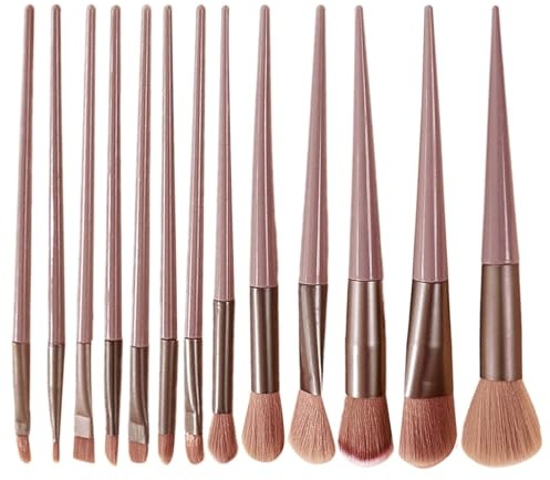 Juego de brochas de maquillaje, Juego de brochas de maquillaje - Kit de brochas de maquillaje profesional 13X | Juego de brochas faciales, brochas de maquillaje de diversidad para principiantes, profe