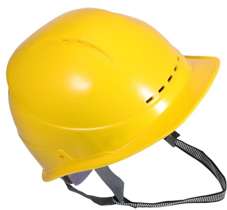 CHILDWEET Casque De Sécurité De Construction Jaune Design Respirant Protection Renforcée Ajustement Confortable pour Chantiers Et Travaux Industriels