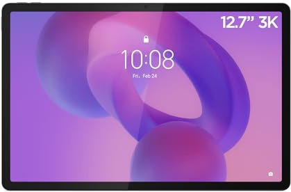 Lenovo Idea Tab Pro - Display 12.7 3K [2944x1840] LTPS 400nits 144Hz - CPU MediaTek Dimensity 8300 - RAM 8GB - Memoria 256GB UFS - Grafica ARM Mali G615 MC5 - Connettivit� WiFi Slot MicroSD - Androi