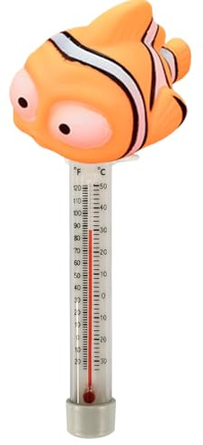 Schwimmbad Thermometer,Badezimmer Temperaturmesser Für Babys, Cartoon Tier Meerestier Pool Schwimmendes Thermometer, Wasser Temperatur für Whirlpools im Innen- und Außenbereich