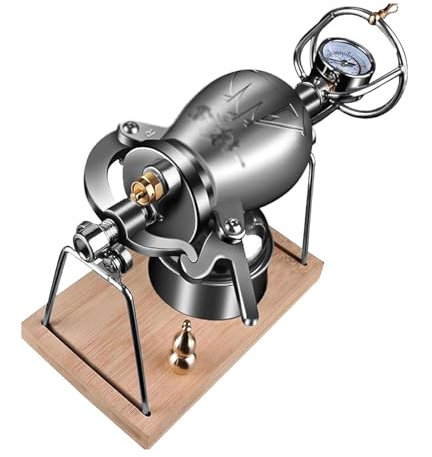 A Precision Pressure Gauge ， Chinese Popcorn Cannon ， Style：Retro Popcorn Maker ， Stove Top Popcorn for Corn Rice Soybean Mung Bean,Ordinary