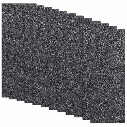 12Pcs Sandpaper 120 Grit, Epehio Wet And Dry Sandpaper For Cars, 9x3.6 Inch | Sandpaper For Metal Wood Walls Plastic Paint Furniture, Coarse Grit Sand Paper Sheets for Automotive Polishing & DIY Projects