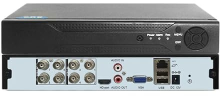 Kaeltsyn 8CH Analog Digital Video Recorder Chiuso CCTV Security Camera Recorder per Metal Housing Hard Drive Struttura