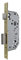 Tesa Assa Abloy 403050HL Cerradura De Embutir Para Puertas De Madera Sin Cilindro Latonado Entrada 50 mm, Frente Cuadrado 4030