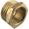 CIENCIA SBA025 Reducer 3/8 to 1/2 Brass Thread Fitting Reducer 1/2 Inch Male Thread - 3/8 Inch Internal Thread Adapter 1/2 Inch x 3/8 Inch Female Thread