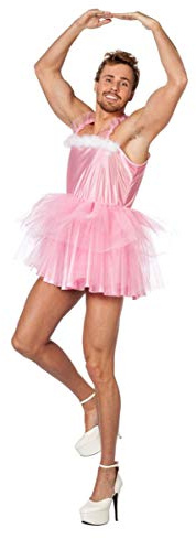 Männerballett Ballerina Kostüm für Herren 52