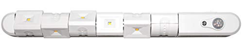 Northpoint LED Sensorleuchte 180° 6x Leuchten Lichtleiste mit Dämmerungssensor und verstellbarem Bewegungsmelder