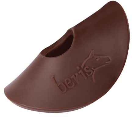 beris Gel-Gebissscheiben, braun, Paar,