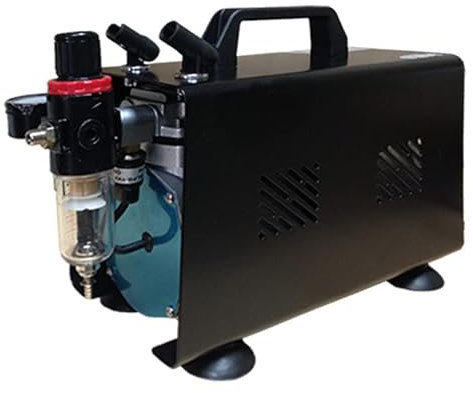 Compresor Elite Pro ES950C para aerógrafo/filtro antihumedad/regulador de presión / 6 bares/parada automática / 35-40 litros/minuto