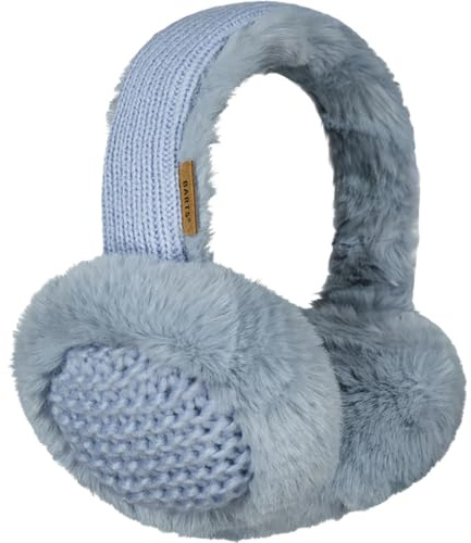 Barts Bigwit Earmuffs Ohrenschützer, Hellblau, weich, aus Kunstleder, blau, Einheitsgröße