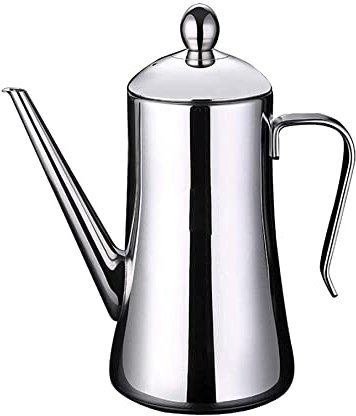 Distributeurs Distributeur d'huile et de vinaigre, Huile, Pot, Bidon en acier inoxydable, Bouteille avec bec verseur anti-goutte Bouteilles de récipient de vinaigre Pot Huiliers anti-fuites / 88