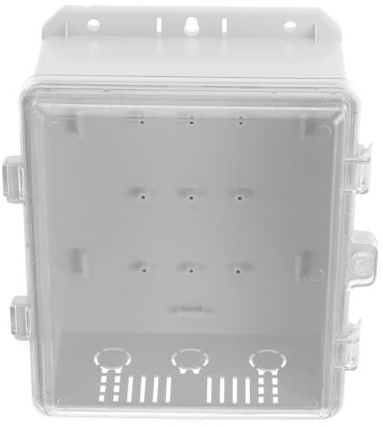 DIYEAH Weatherproof Storage Box Plastic Electrical Box Junction Outdoor Sockets Enclosure