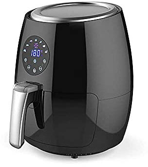 GYKOZY Friteuse à air, Outil de Cuisson électrique sans Huile 5,2 L/1350 W avec Four, Affichage numérique, système de Circulation d'air Rapide