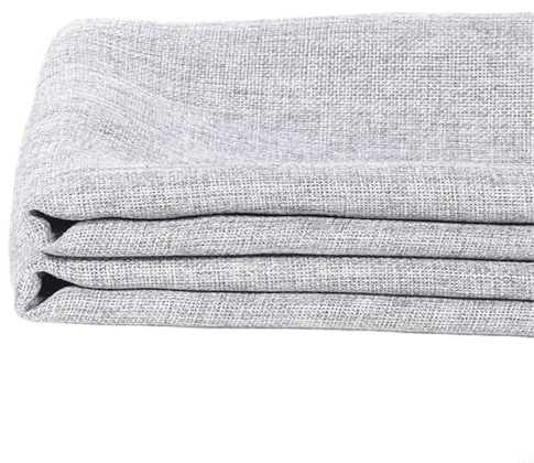 Akustisk högtalargrillduk – premium polyester nättyg – professionellt dammtätt skydd med tydlig ljudöverföring för högtalare, förstärkare och ljudutrustning (svart) (2 m x 1,5 m, vit)