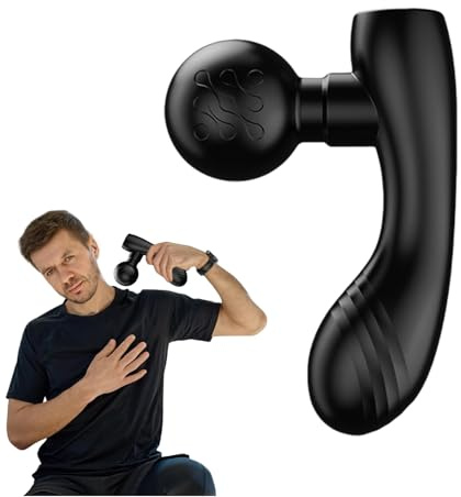 Massager muscolare | Dispositivo di massaggio elettrico portatile, dispositivo a due teste contro rigidità e tensione a casa e in viaggio