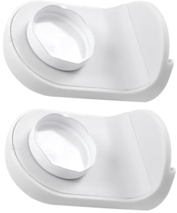 EPIGEIST 2piezas Estantes De Jabón con Ventosa para Ducha Soporte De Plástico para Baño Montaje Pared Sin Taladro Diseño Magnético Multifuncional