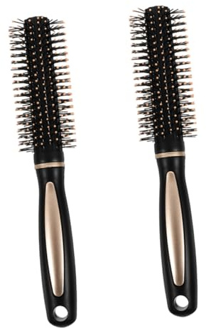 HAMPPLIES 2 pezzi Spazzola Capelli Antistatica con Punti Massaggianti per Uomo Donna e Pettine per Capelli Bagnati e Asciutti Districante e Modellante Ricci Stimola Crescita e Lucentezza