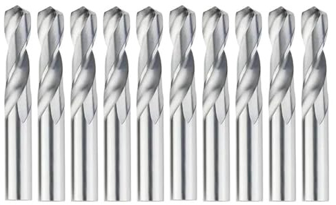 10 brocas de carburo de tungsteno sólido for brocas de carburo CNC de 1,0-16 mm, broca for trabajar metales, fresa de carburo.(4.0mm)