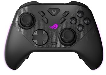 ASUS ROG Raikiri II Xbox Wireless Gaming Controller - 2.4GHz/BT/3.5mm, TMR Joysticks, Anti-Slip Grip, Travel Case, up to 50H Battery, Web-Based Config - for Xbox Series X|S, Ally, PC