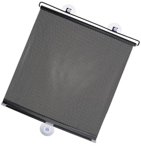 Toyvian Persiana Protectora Enrollable 58x125 Cm PVC Resistente al Desgaste sin Taladro para Ventana Interior Cocina y Balcón Ventosa Ajuste Rápido y Fácil Instalación