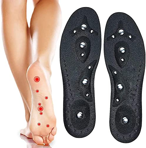 massageinlägg, Massage innersula Hälsa Fot Magnetisk Terapi Magnet Akupressur Sko