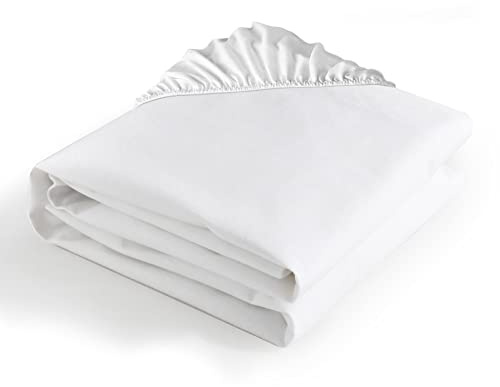 Bedecor Doppelpack Matratzenschoner Wasserdicht Wasserundurchlässige Matratzenauflage Molton 120x200 cm