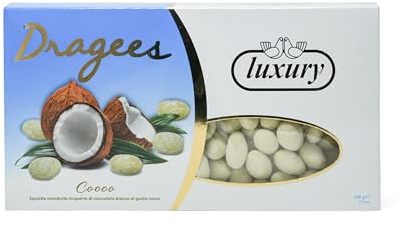 Buratti Confetti Dragees Cocco Spolverato - gr.500