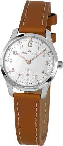 JACQUES LEMANS Damen-Uhren Analog Quarz