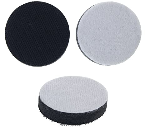 Dura-Gold Pro Series 2 x 10mm Soft Density Interface Pad, 3 Pack - Hook & Loop Foam Protection Cushion, Used Between Sander Sanding Discs, Polisher Polishing Pads & Backing Pads, Drill - Auto Detail