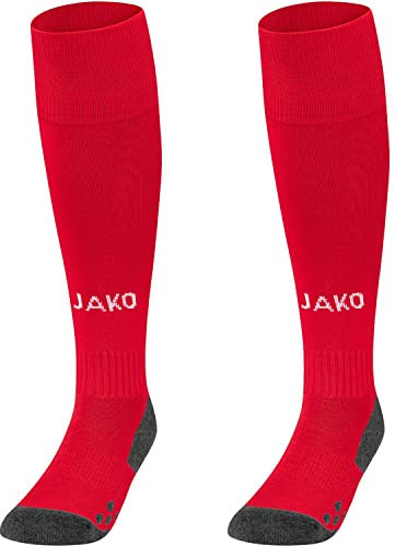 JAKO Unisex Stutzenstrumpf Allround, Sportrot, 43-46