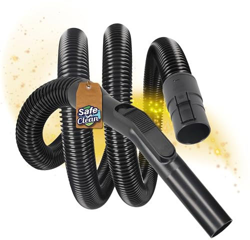 SAFE 'N CLEAN Saugschlauch 2-5m div. Längen für Kärcher Aschesauger AD2 AD3 AD4, Staubsaugerschlauch, Ersatzeil für Kaminsauger alternativ zu original 4.440-046.3 - 5m