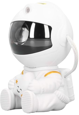 Veilleuse LED Astronaute Projection Étoiles Ciel Lumière RGB Réglable Idéale pour Chambre dEnfant Design Spatial Éducatif Veilleuse Nuit Sécurisée