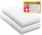 Schlaraffia myNap Taschenfederkern Matratze, 90x200cm, 2er Pack Matratzen: Premium-Qualität 7-Zonen-Komfort, Härtestufe H3 mittel, Memory Foam Rollmatratze, TÜV Rheinland Qualität, 18,5 cm Höhe