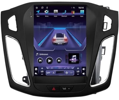 XEBRAD Touchscreen IPS da 10.4 Android9.0 Radio Lettore video multimediale Navigazione GPS, for Focus, 3 2011-2019 4 + 64G 4G WIFI Lettore per auto con touch screen