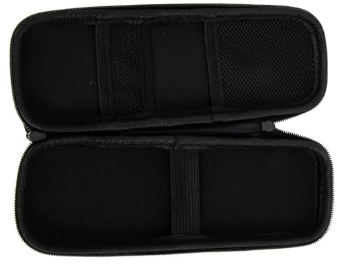 Eva Mundharmonika Schwarz Aufbewahrungstasche mit Reißverschluss | Polyester, Staubdicht und Tragbar, Innennetzfach für Ordnung, Schützt das Instrument Unterwegs