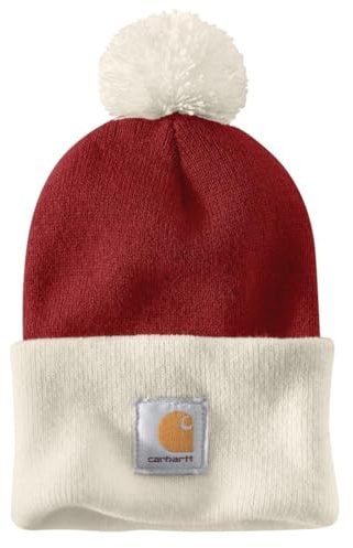 Carhartt Herren Beanie-Mütze Knit Pom Cuffed Beanie