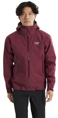 Arc'teryx Beta Jacket Men's | Gore-Tex ePE Shell, Maximum Versatility - Hiking Jacket, Waterproof Rain Jacket | Mars, Large