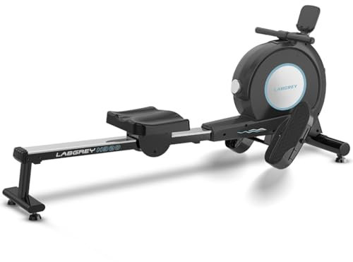 LABGREY Magnetic Rowing Machine for Home Gym, 16-Level Silent Resistance Indoor Rower, 350 LB Capacity, APP Compatible, LCD Monitor, Easy Assembly, Ideal Rower for Home Cardio