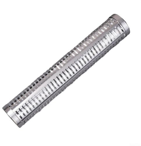 HpLive Tubo de ahumar de acero inoxidable de 30 cm para parrilla de gas, pellets de madera, caja de ahumado, generador de humo frío, accesorios para barbacoa