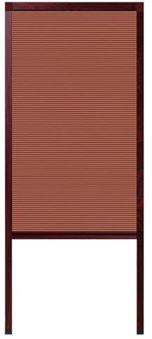 Kit per porta a soffietto scorrevole pieghevole a nido d'ape, facile da installare, con telaio, per scarpiere, armadi e armadi a muro (rosso, 90 x 120 cm)