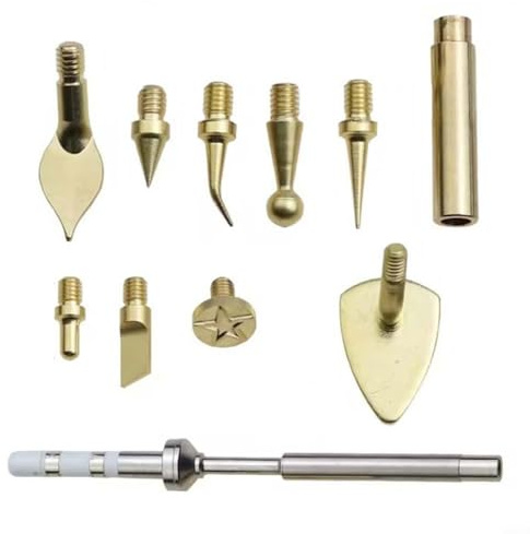 Sileduove Utensile in ottone per taglio della punta del saldatore, ottimizzato per materiali di stampa 3D (set 2)