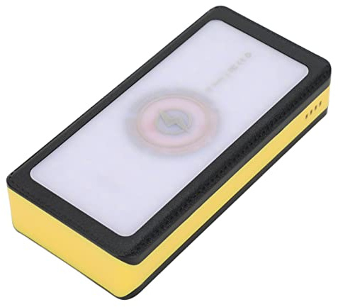 Ghzste 30.000 mAh, power bank a energia solare, con 66 luci LED, 4 porte USB per campeggio, alpinismo, pesca, progettato per la ricarica all'aperto in caso di emergenza