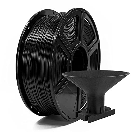 FLASHFORGE ASA Filament 1.75mm, 3D Printer Filaments 1kg Spool-Dimensional Accuracy +/- 0.02mm, no Smoke and no Odor (Black, ASA)