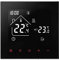 Termostato digital para habitación, pantalla LED, regulador de temperatura programable semanalmente para calefacción por suelo radiante, color negro - Calefacción de caldera 3 A